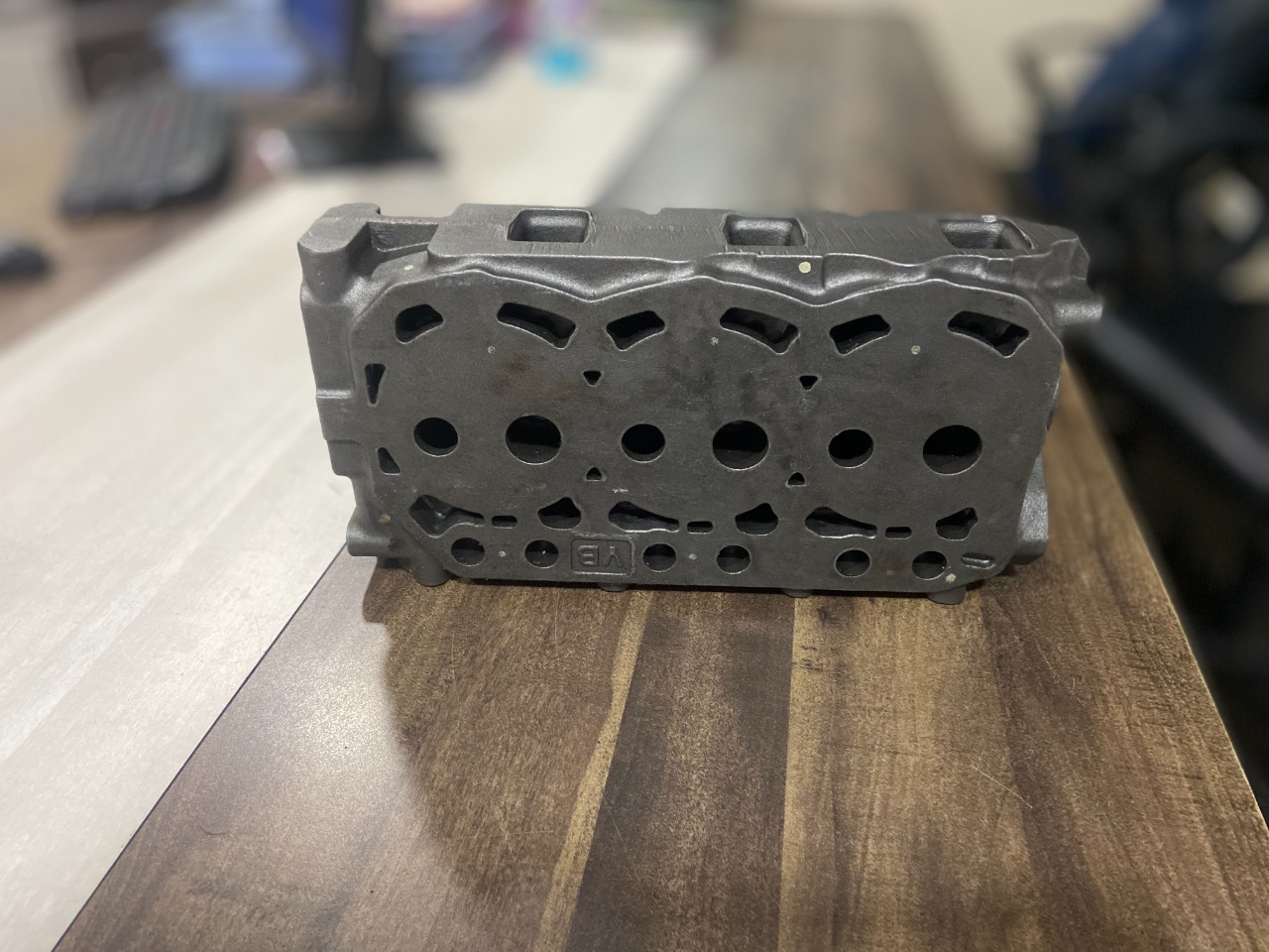 Cylinder Head Casting – Combustion Chamber Side